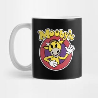 Cow Fast Food Logo Mug